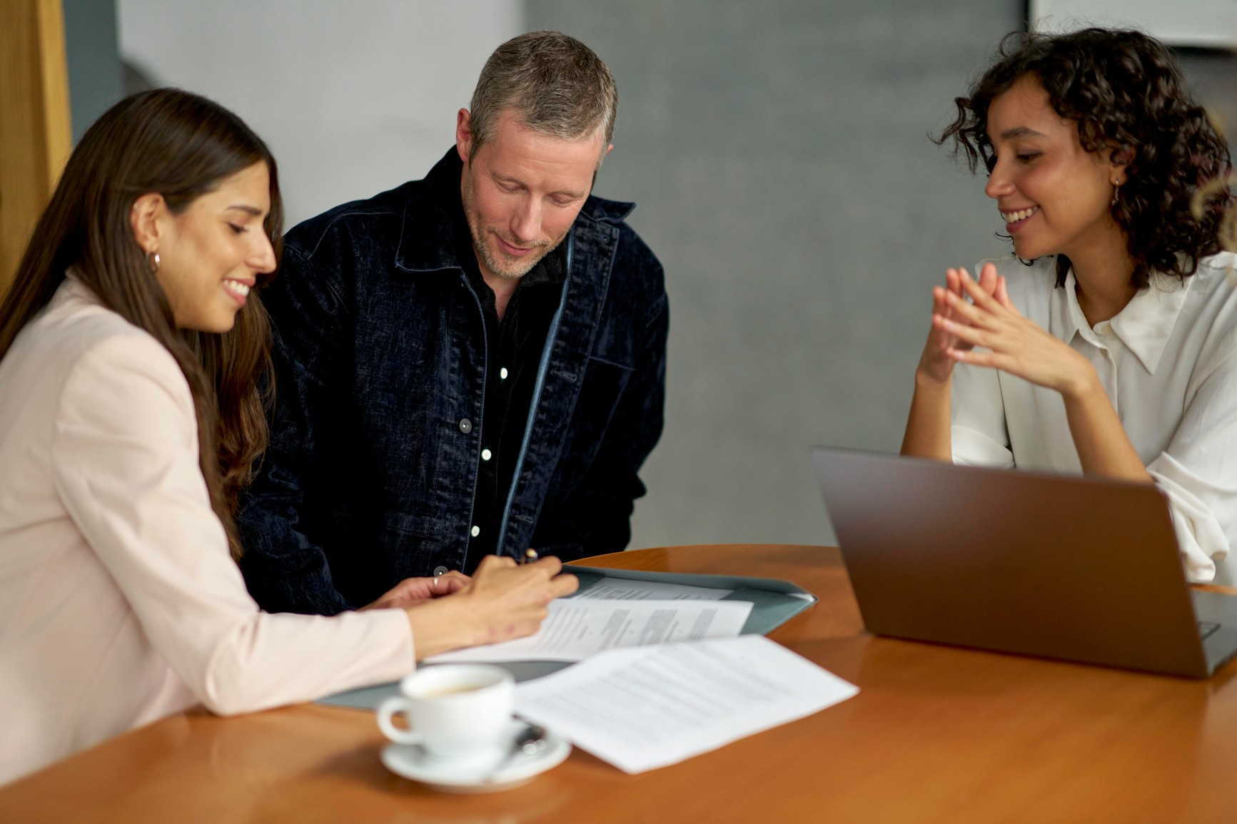 Man Signing Contract