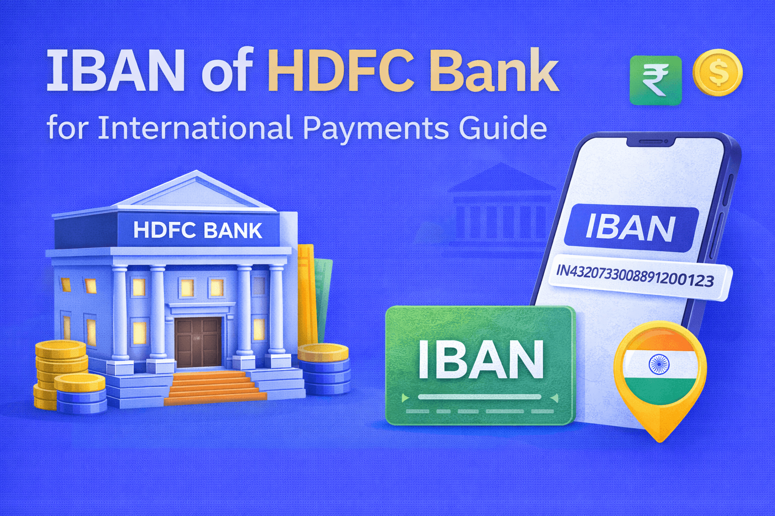 Infinity|IBAN of HDFC Bank for International Payments Guide