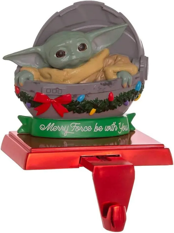 Grogu stocking holder