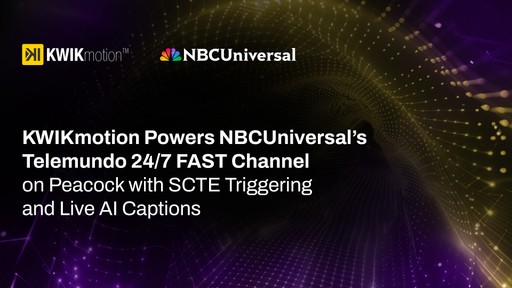 KWIKmotion Powers NBCUniversal's Telemundo