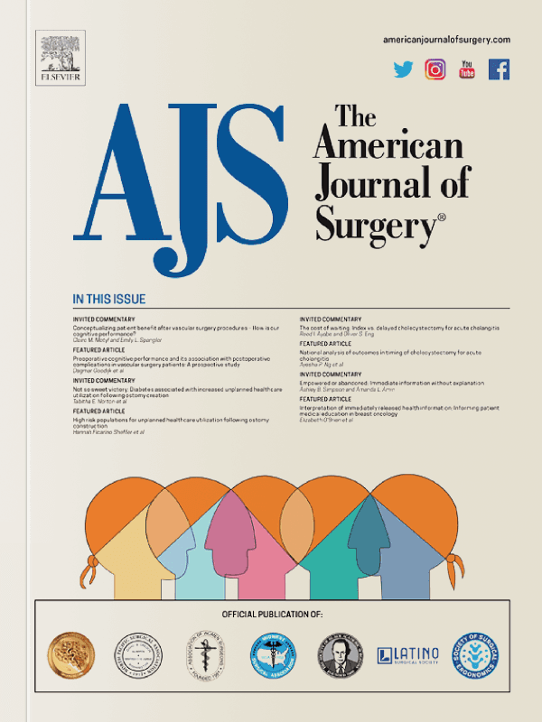 american journal of surgery cover