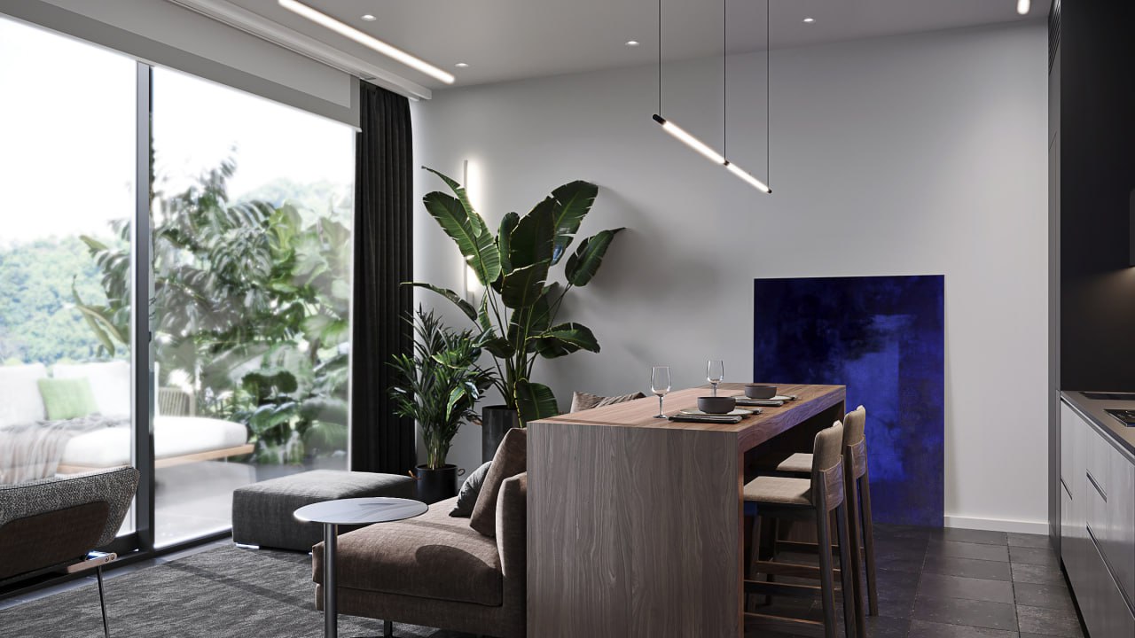 Apartments with a Jacuzzi in the Unit Space U3 complex