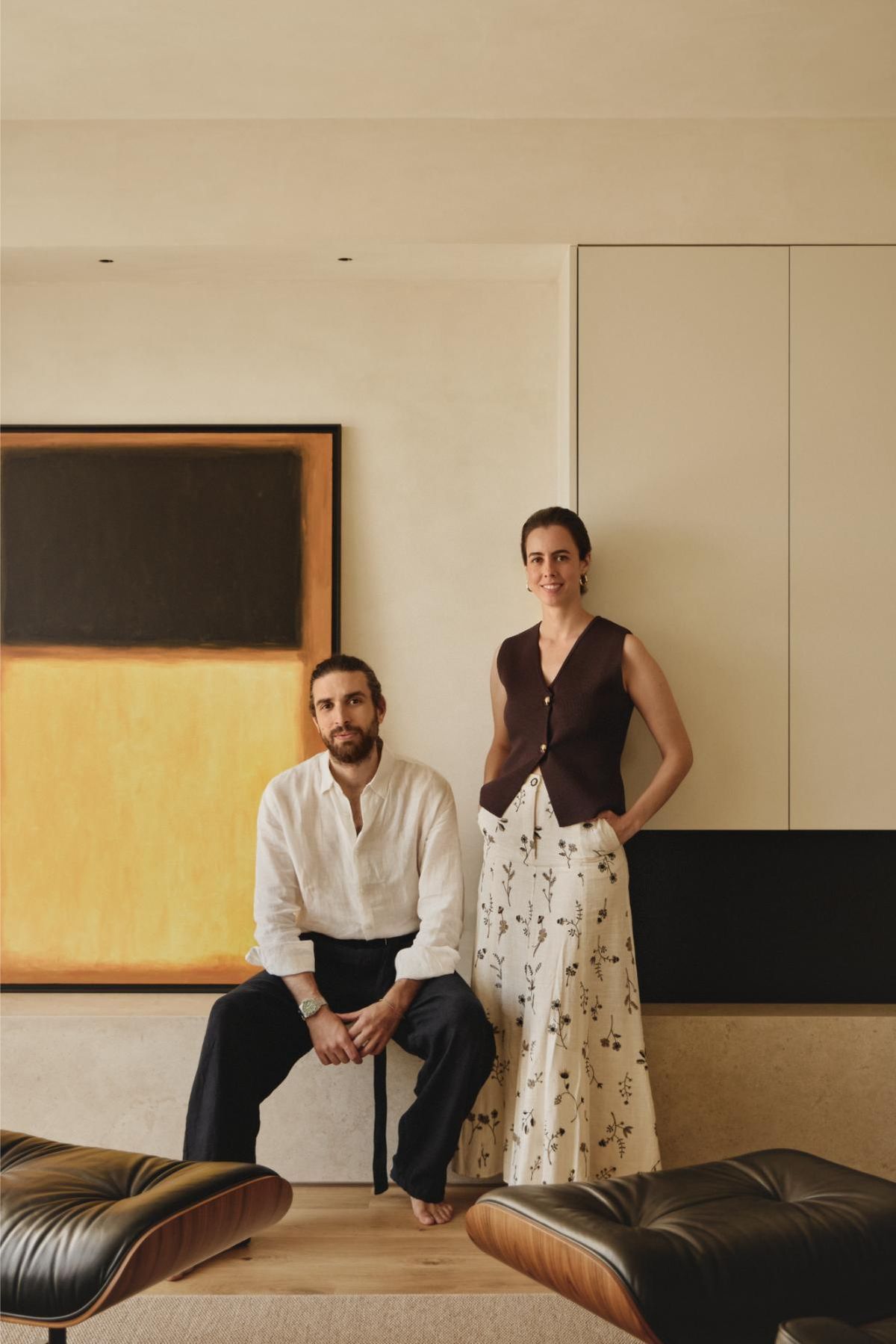 Founder, Renji Aalto looking at papers