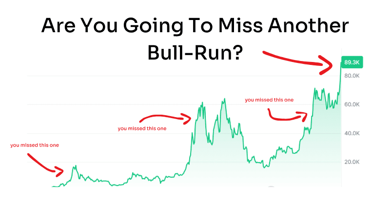 How to NOT miss out on another crypto bull run.