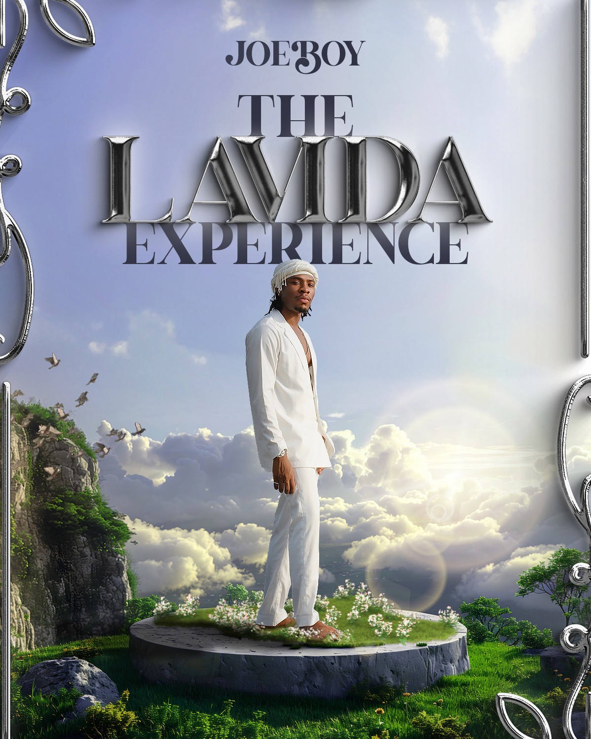 Joeboy tour campaign key visual — poster design, MetaCraft.