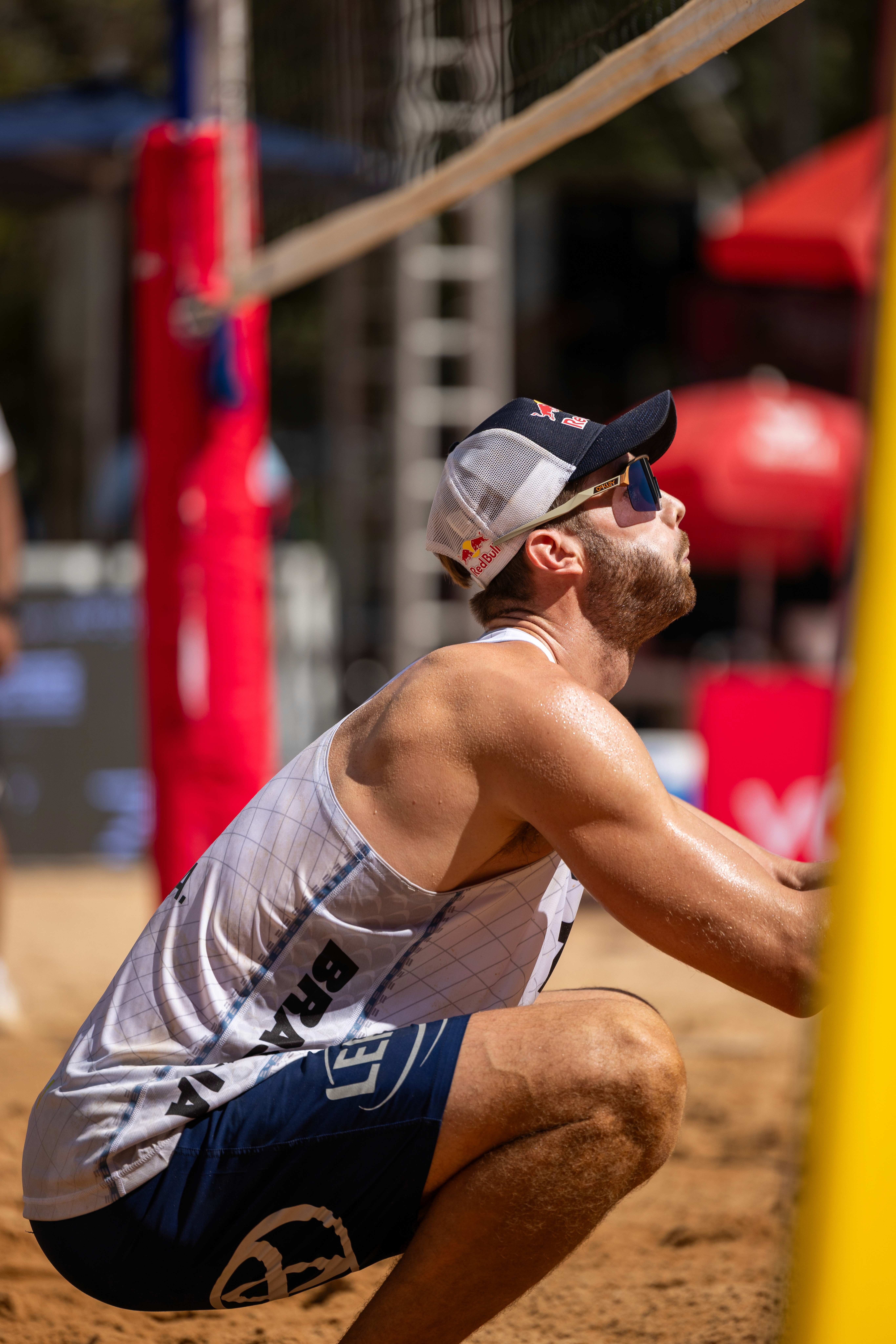 anders mol beach volleyball blocking