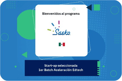 Saeko, uno de las startups edtech ganadoras en el programa ThinkEdu