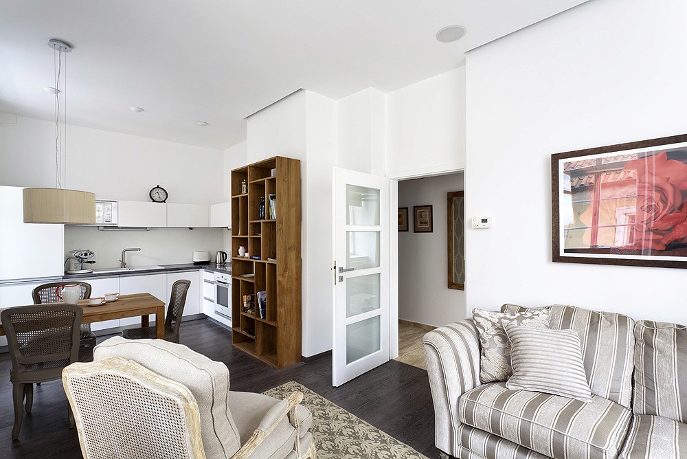 Project showcase image featuring a modern, refined interior.