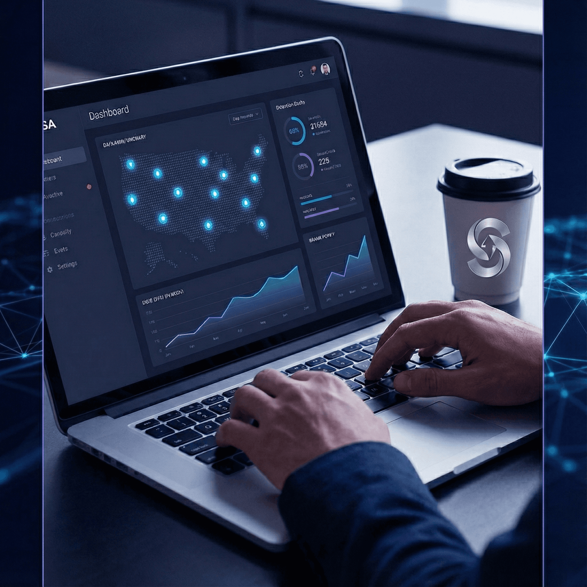 black car with half white and half black background