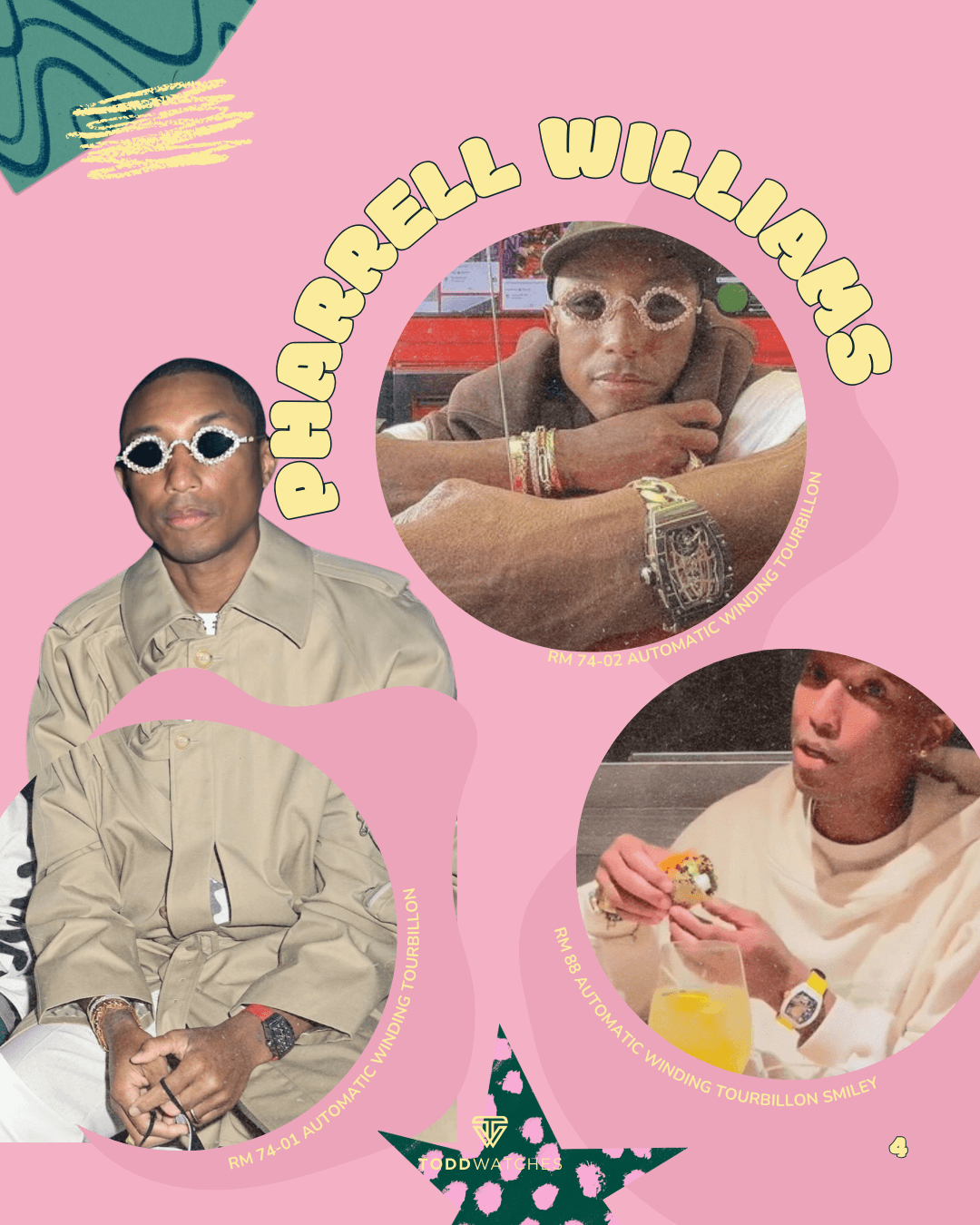 Pharrel for Todd Watches
