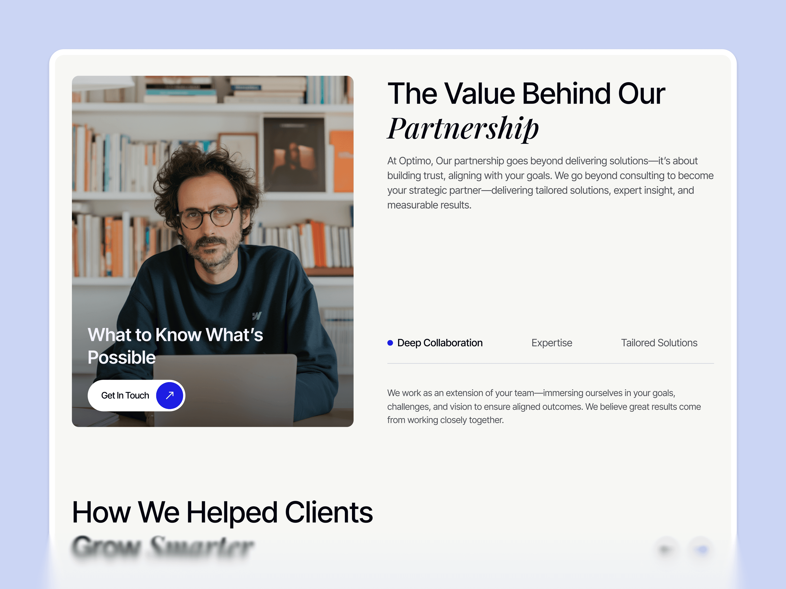 webflow consulting template