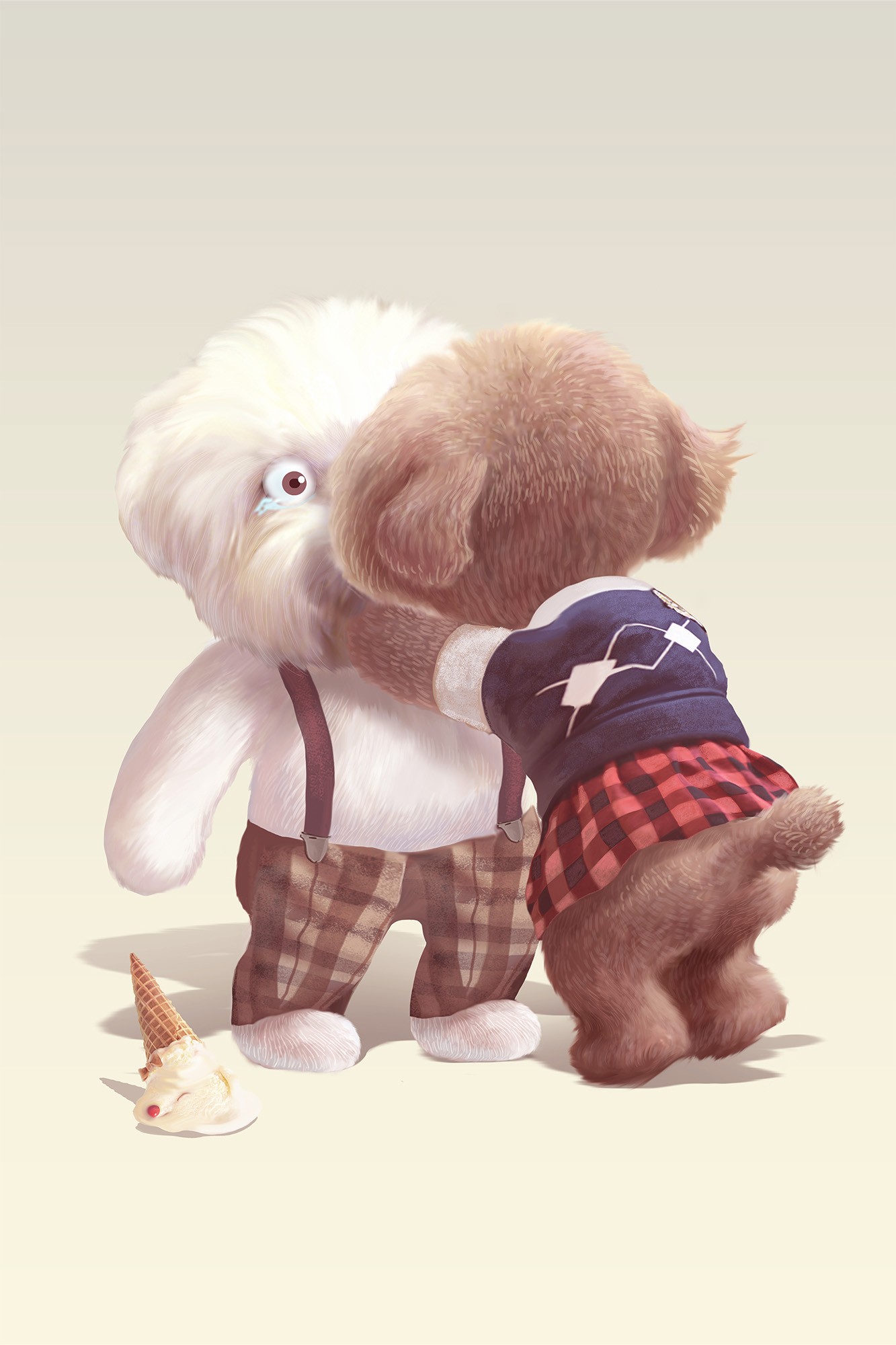 Smile Pup — Hug