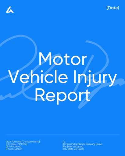 Motor Vehicle Injury Report