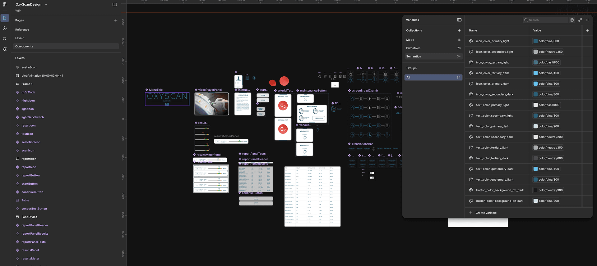 Tablet showing Bloomy UI