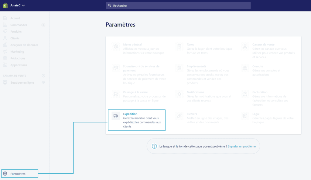 Sendcloud et les points relais Shopify