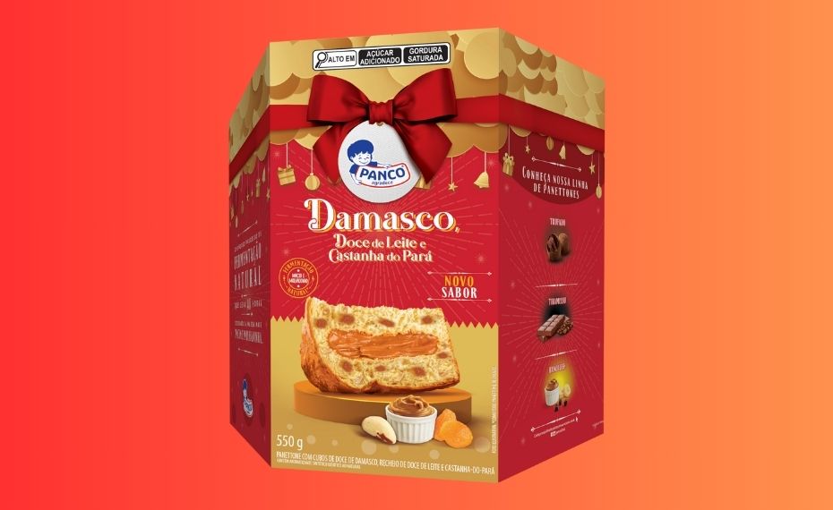 Panco lança Panettone sabor Damasco, Doce de Leite e Castanha-do-Pará