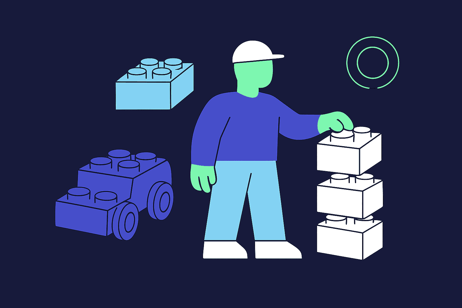 lego blocks paartner colours