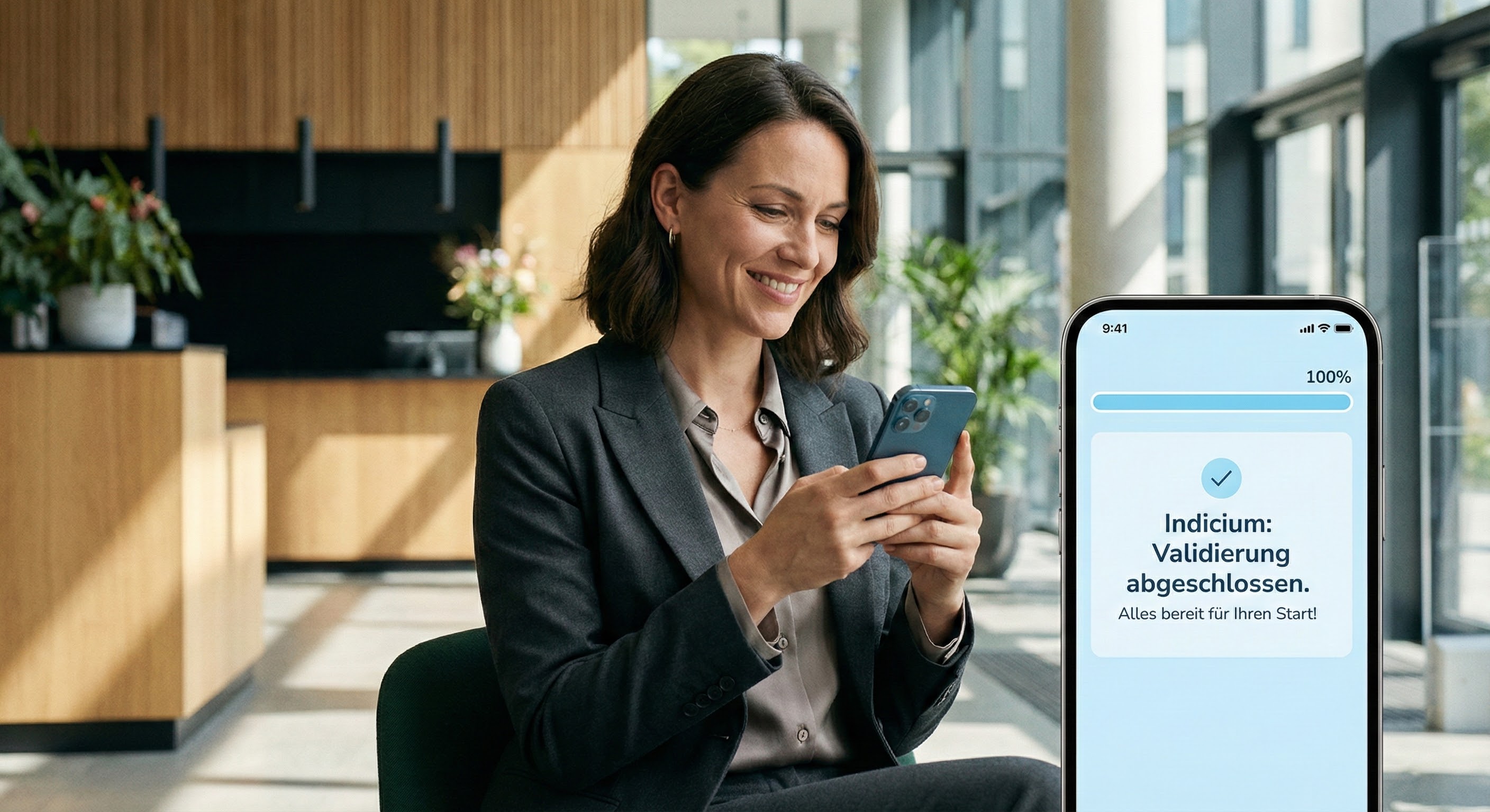 Candiate accepting the Job after being checked by Indicium