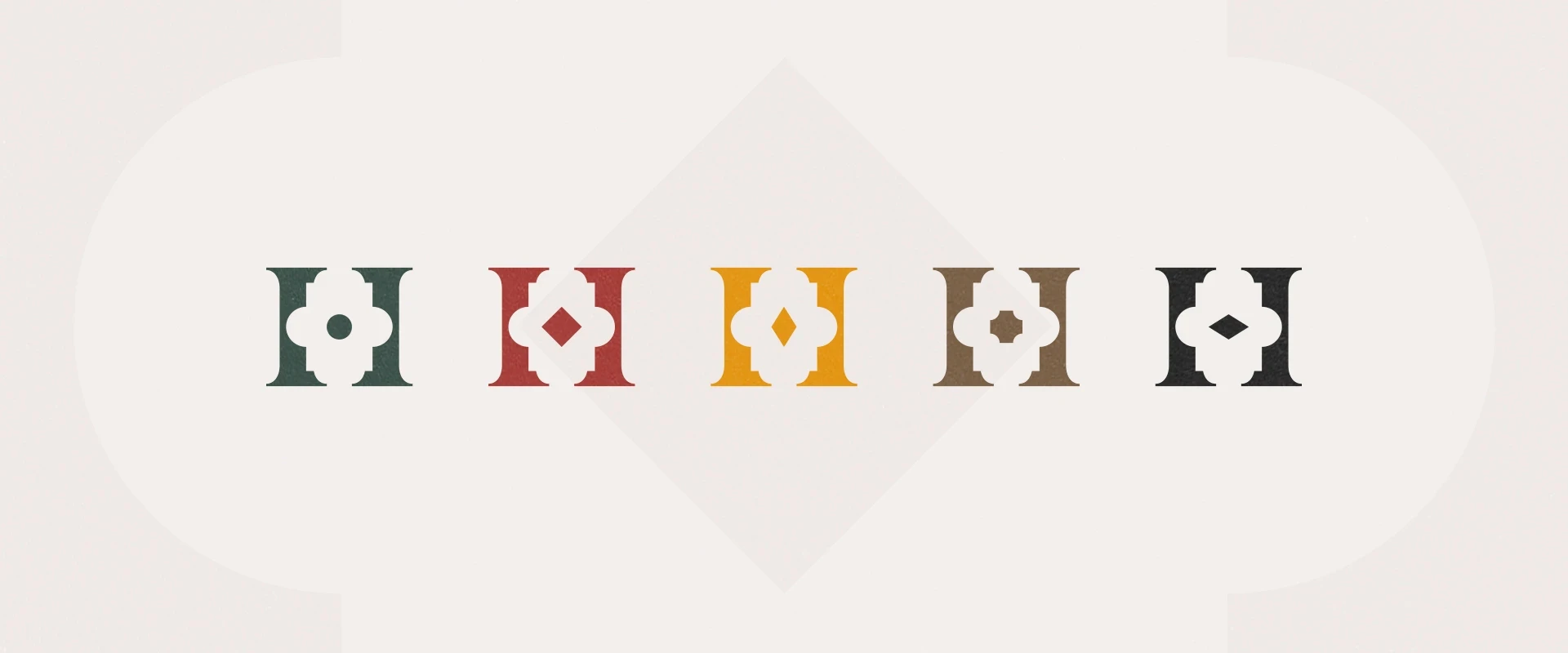 herenta logo variation and colors