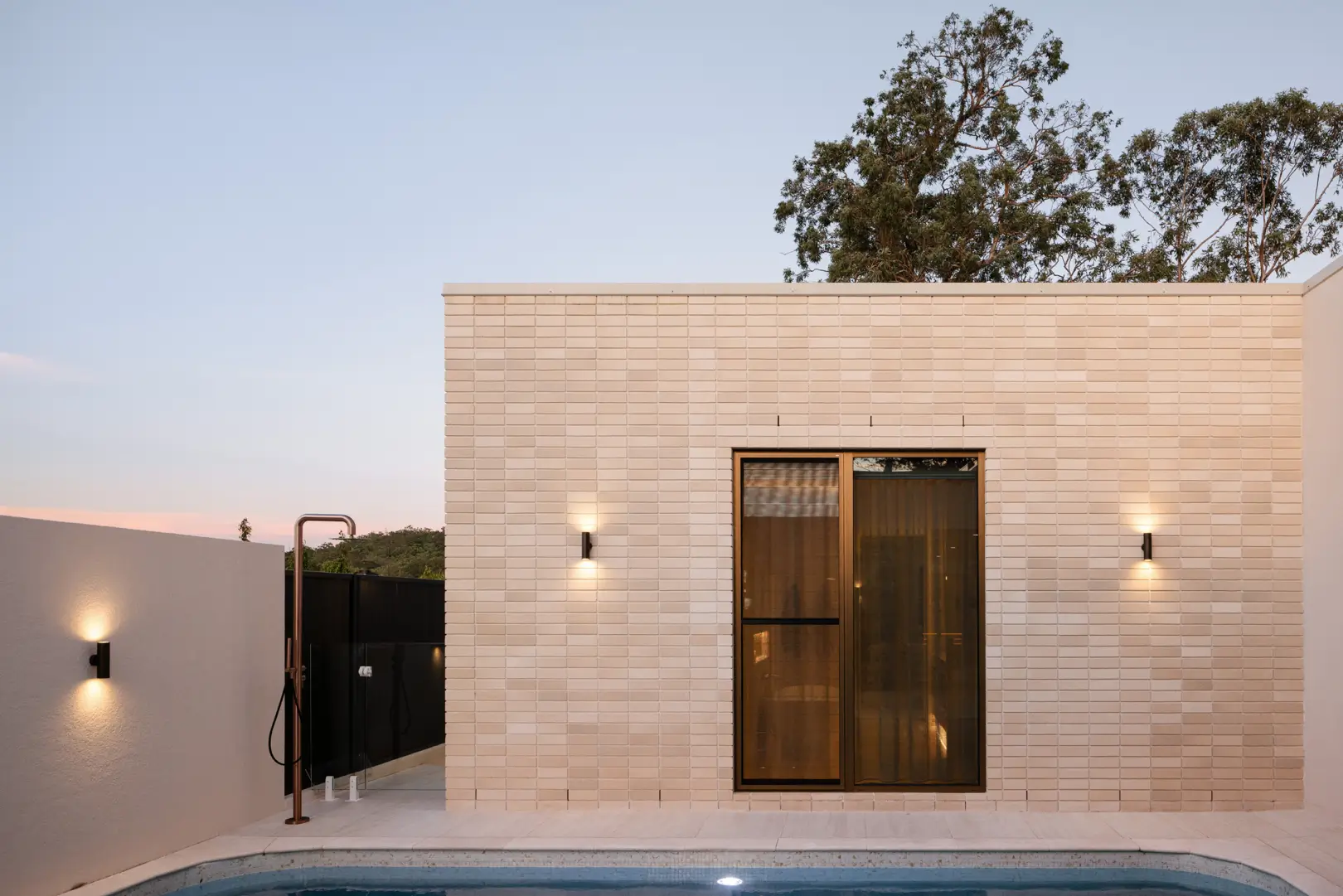 Front facade of Jacaranda House in. Brisbane