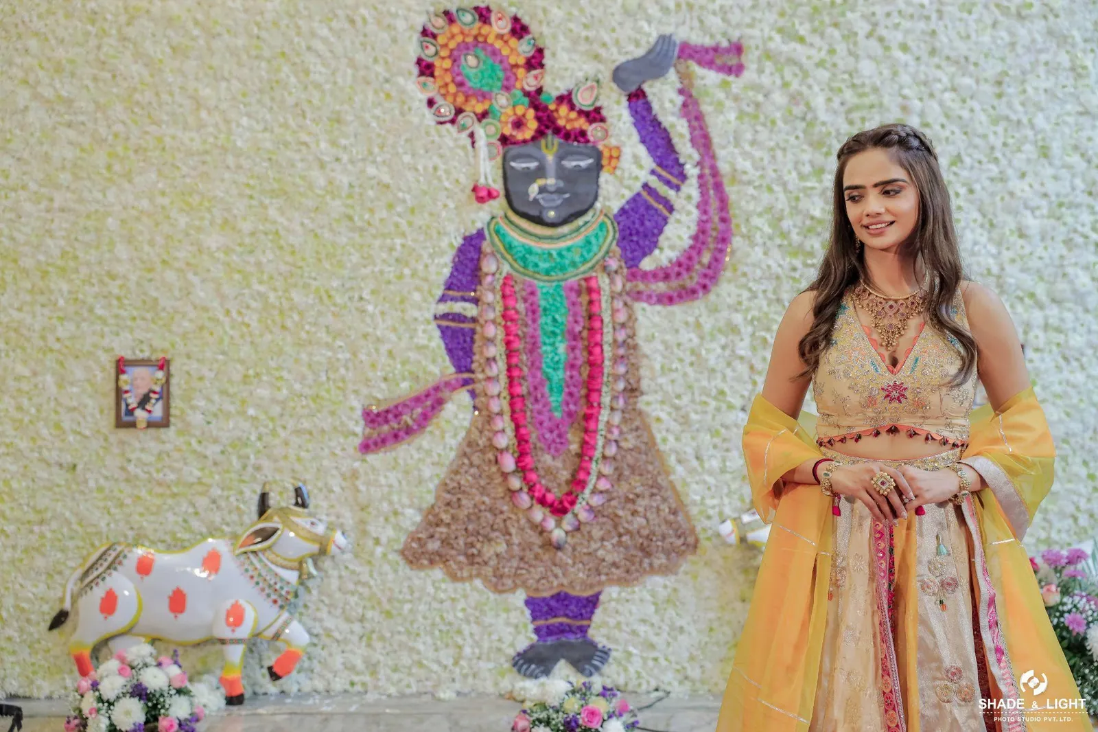 Suhani and Dhruv Mandap Mahurat in soft pastels at Ananta, Udaipur — Behind The Scene