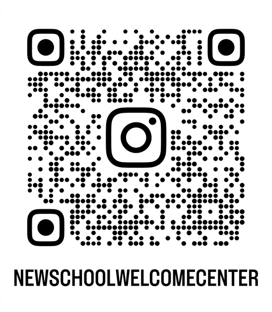 QR code for @newschoolwelcomecenter on Instagram
