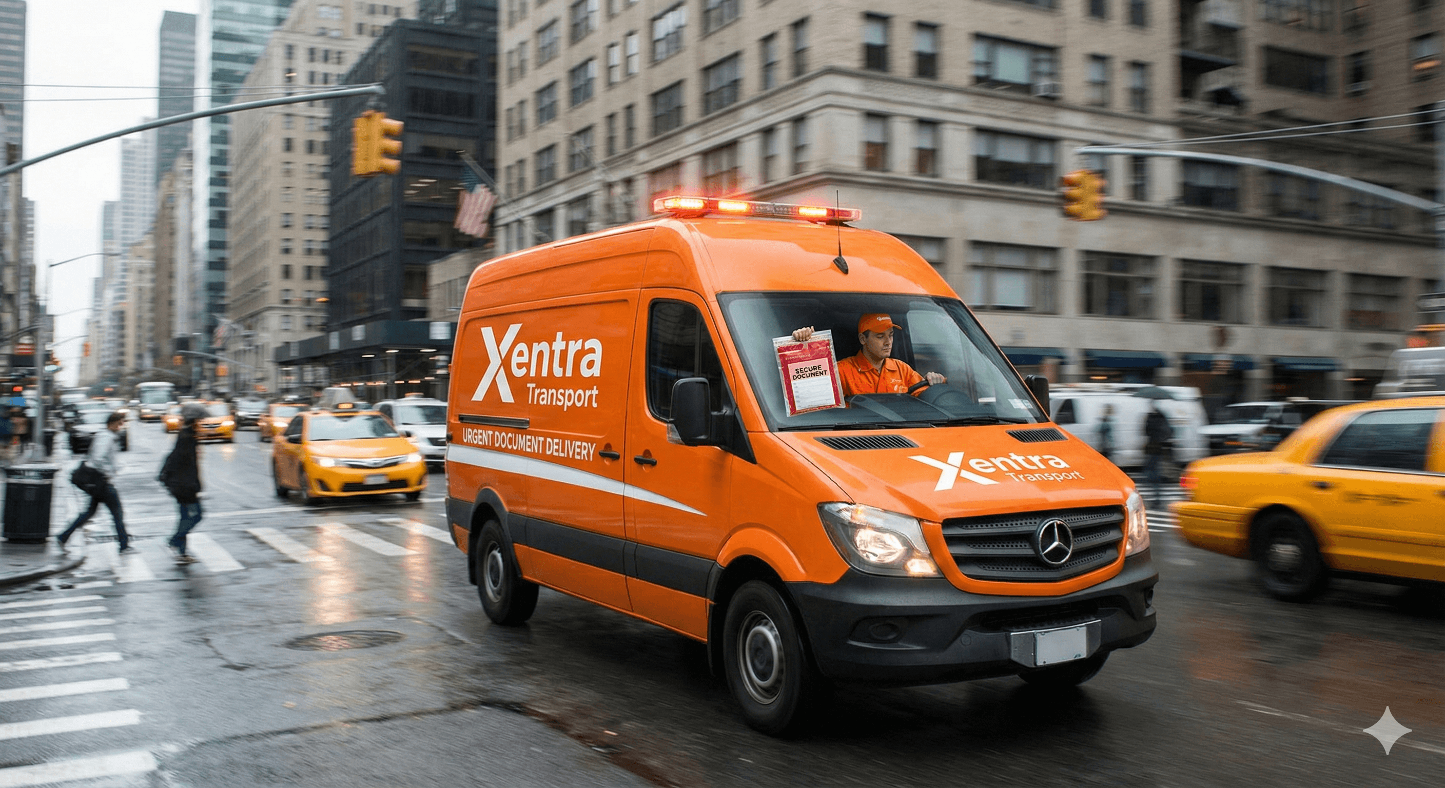 time sensitive delivery service operating in New York City