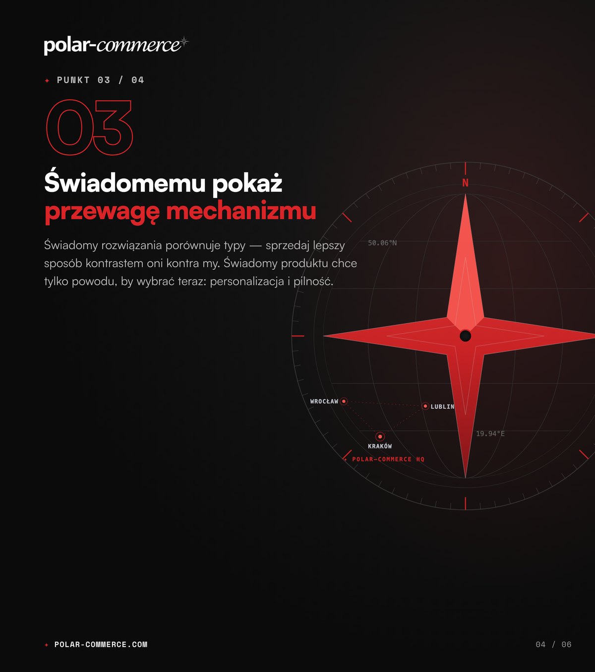Świadomemu pokaż przewagę mechanizmu