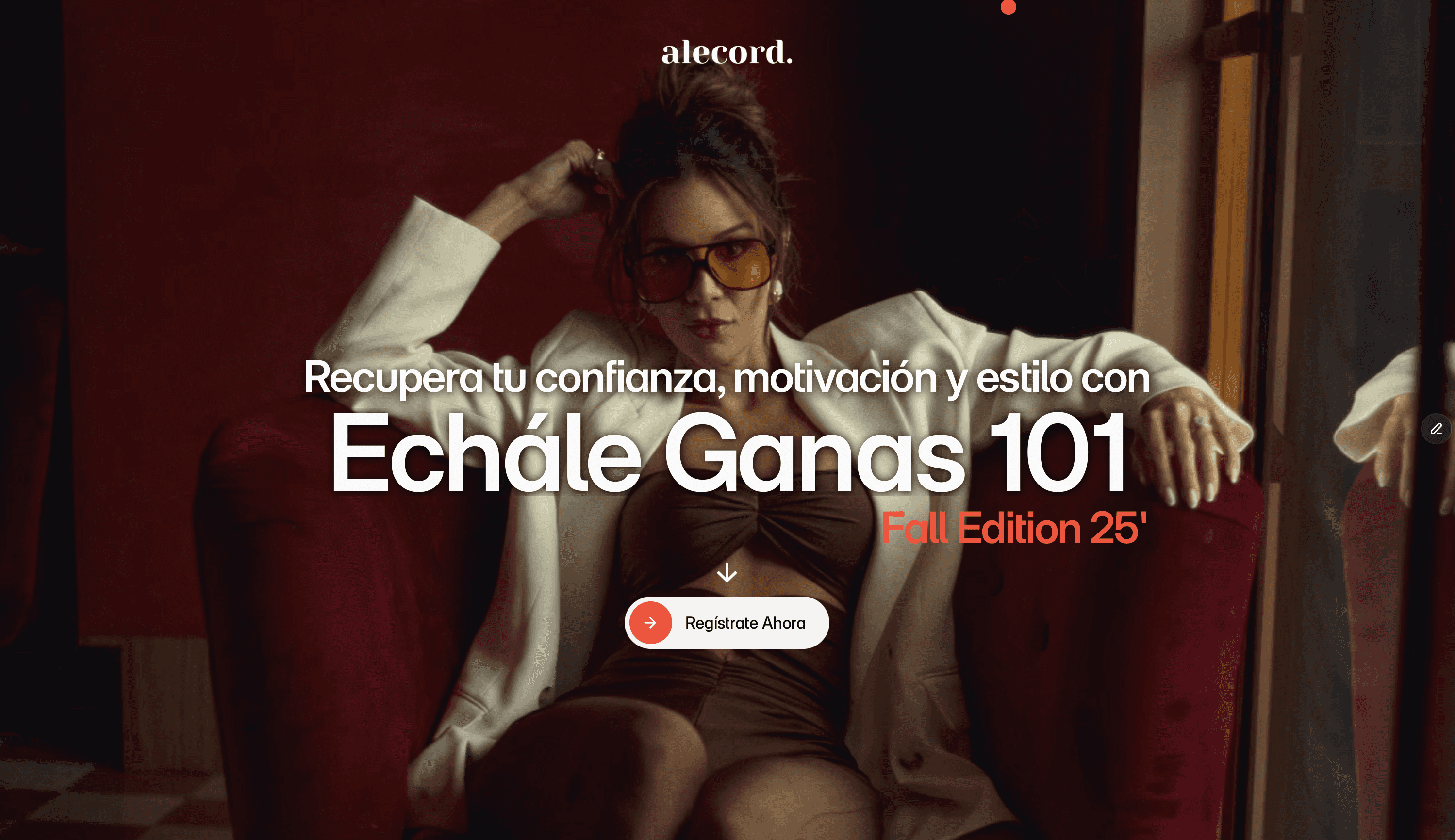 alerecords website homepage built with Framer