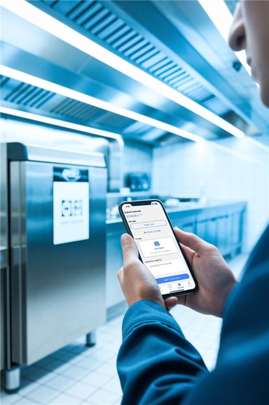 Screenshot of the main dashboard with gradients as background