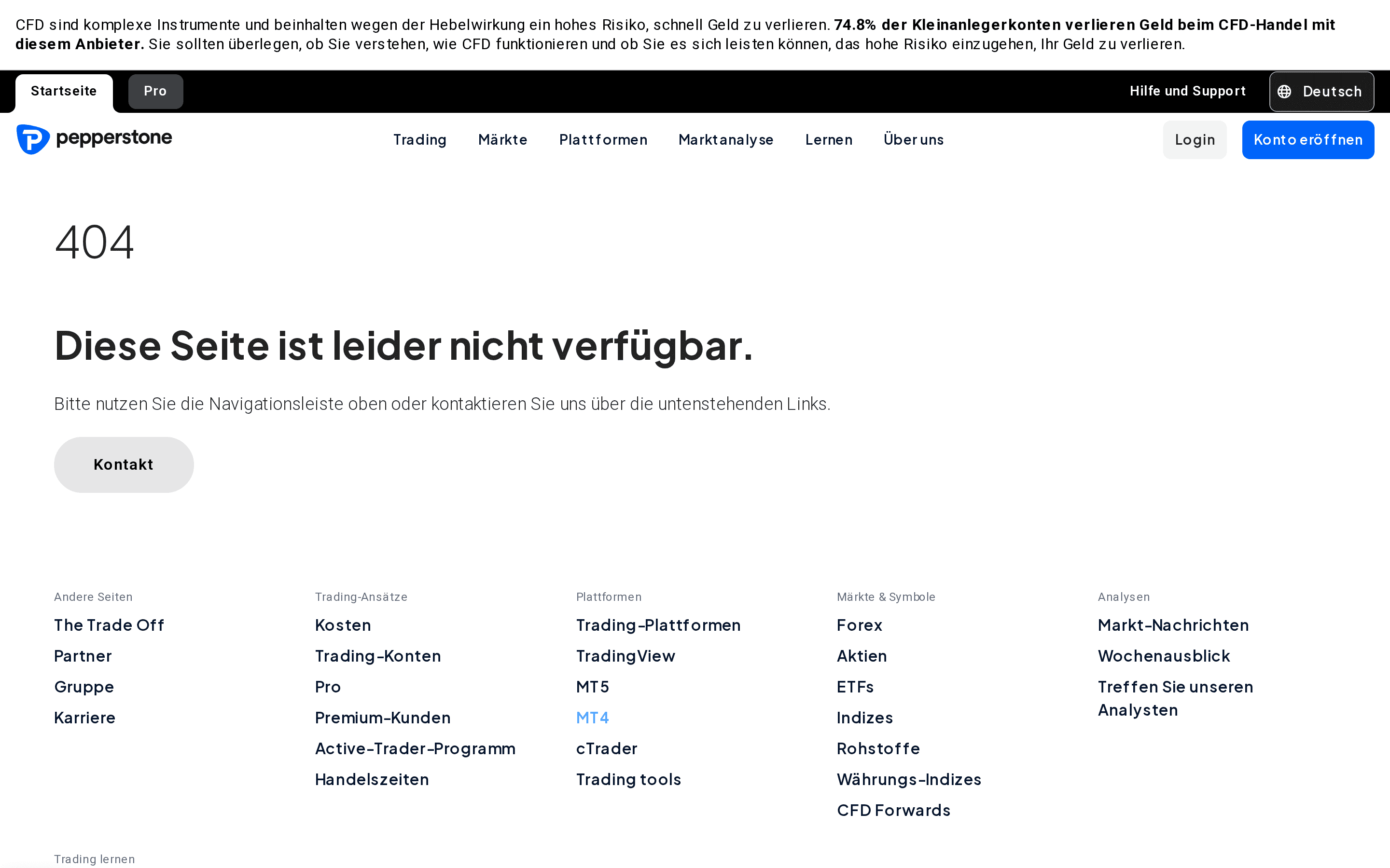 Pepperstone Razor vs. Standard Konto: Spreads und Kosten im direkten Vergleich