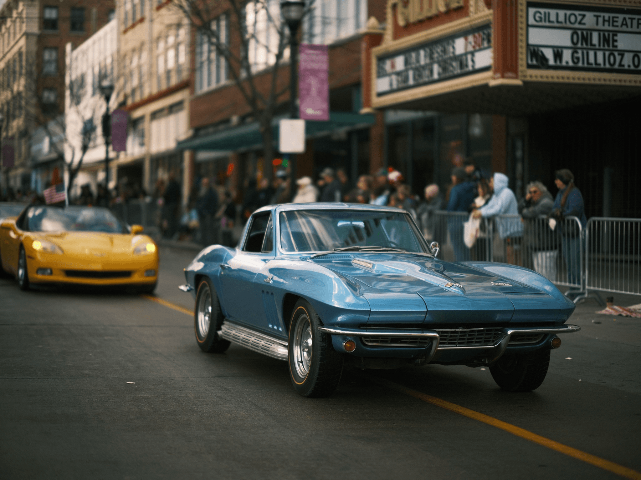 a classic corvette