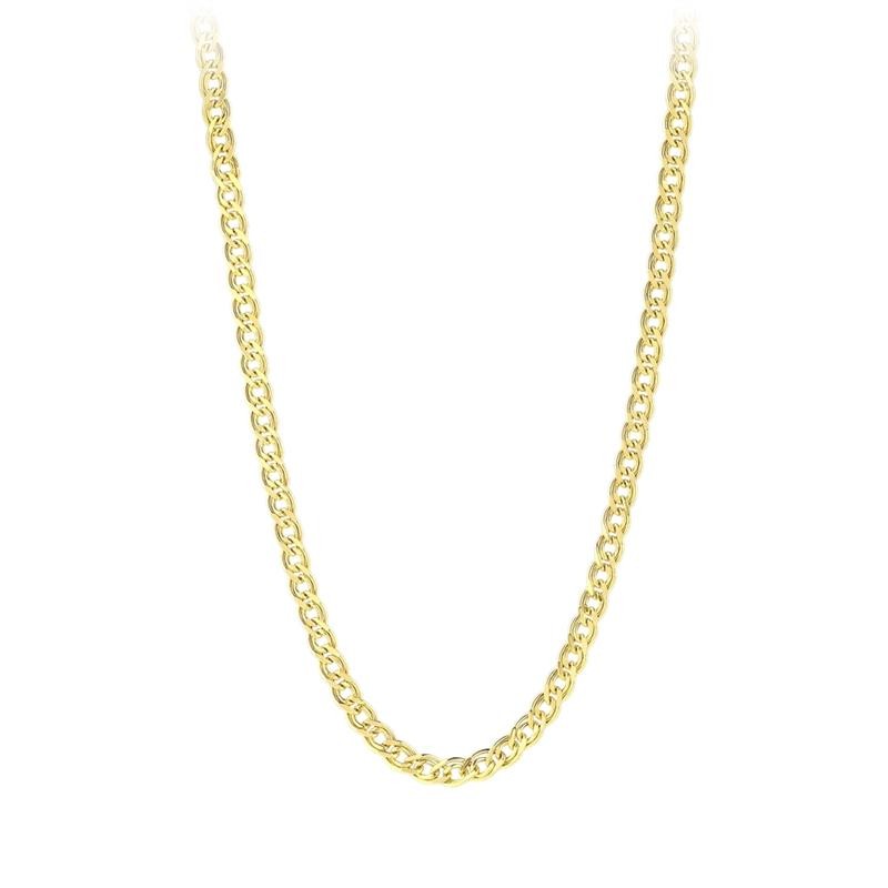 Zarif Assos Pırlanta 14 Ayar Altın Zincir Kolye Modeli