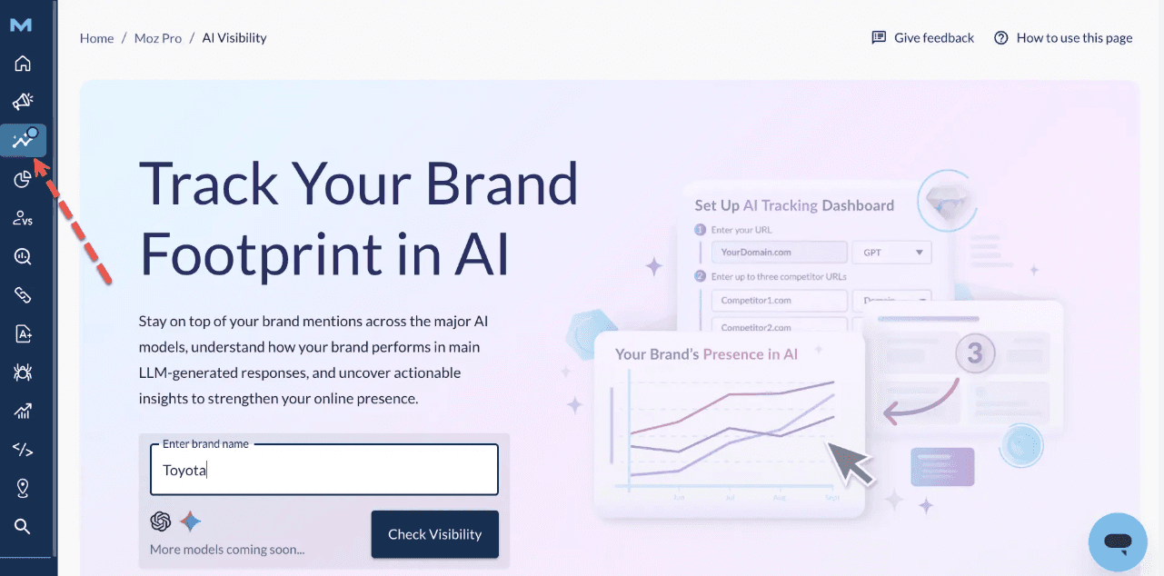 Moz AI Visibility Tool