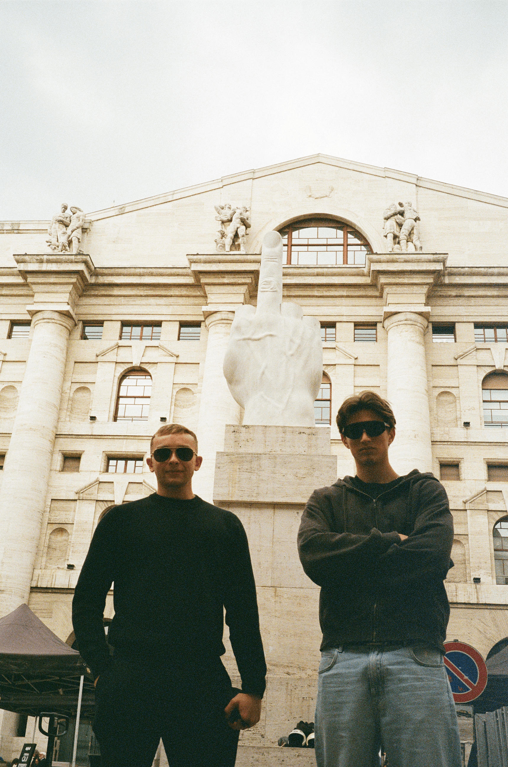 Jack and Leo in Milan