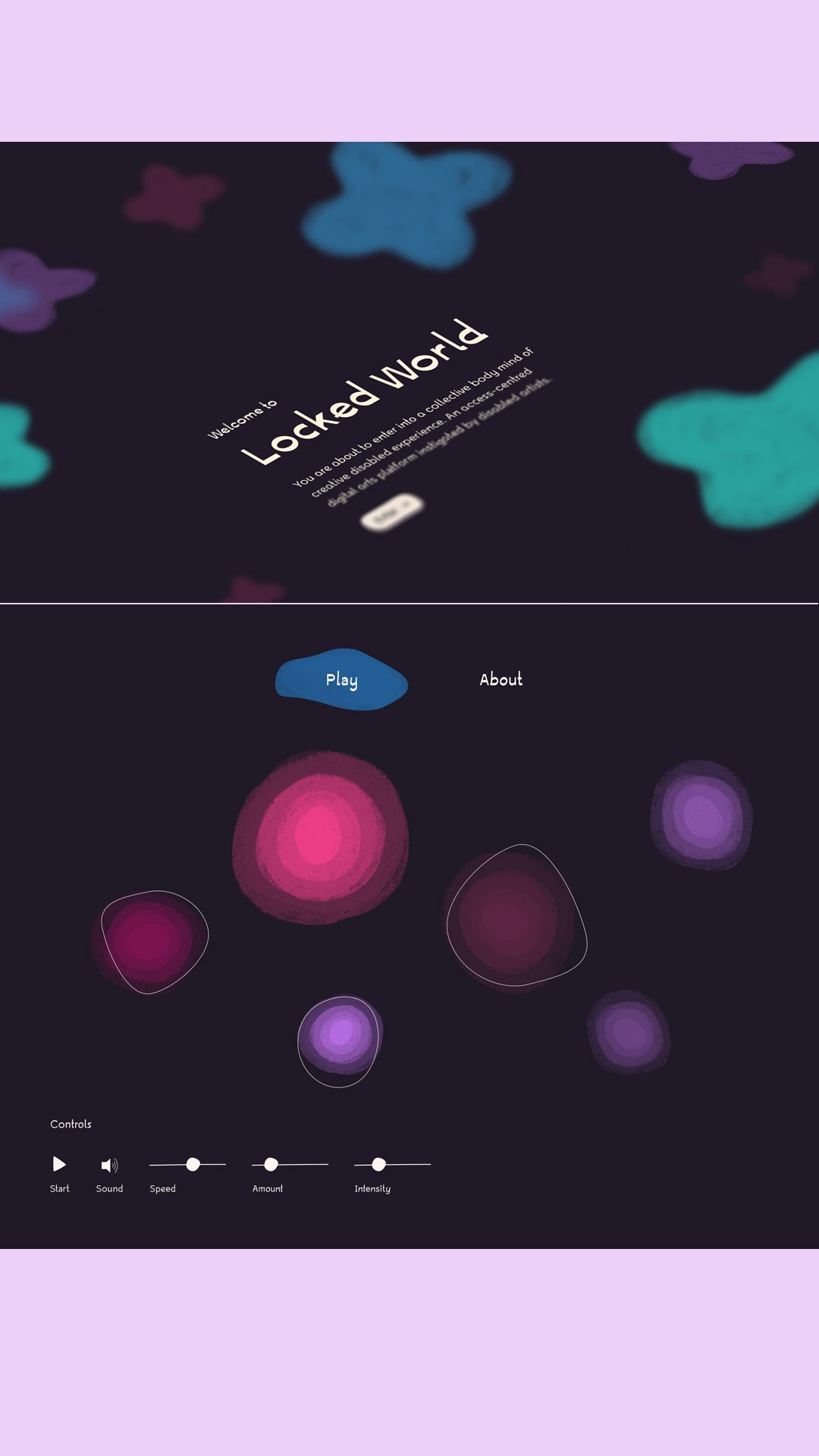 UI interfac design for digital experience