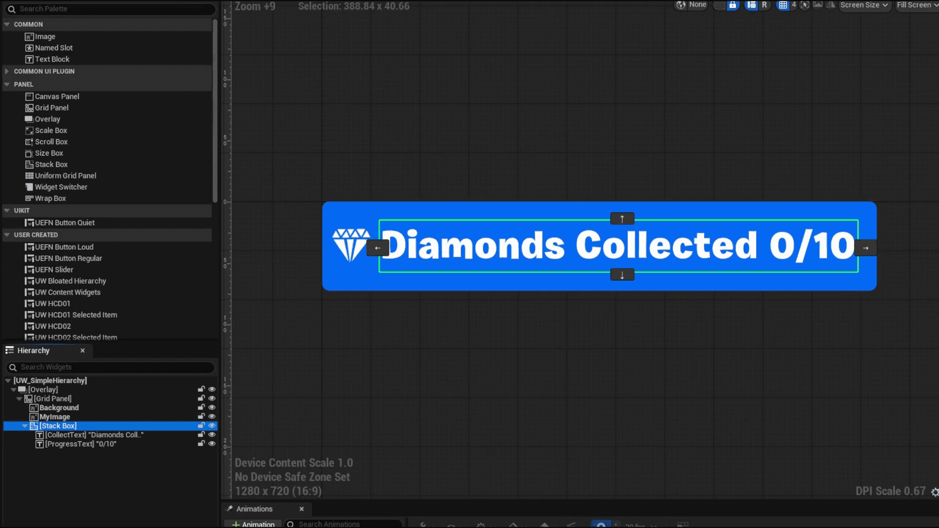 Gray and yellow gradient