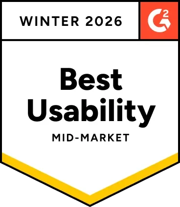 Badge best usability mid-market