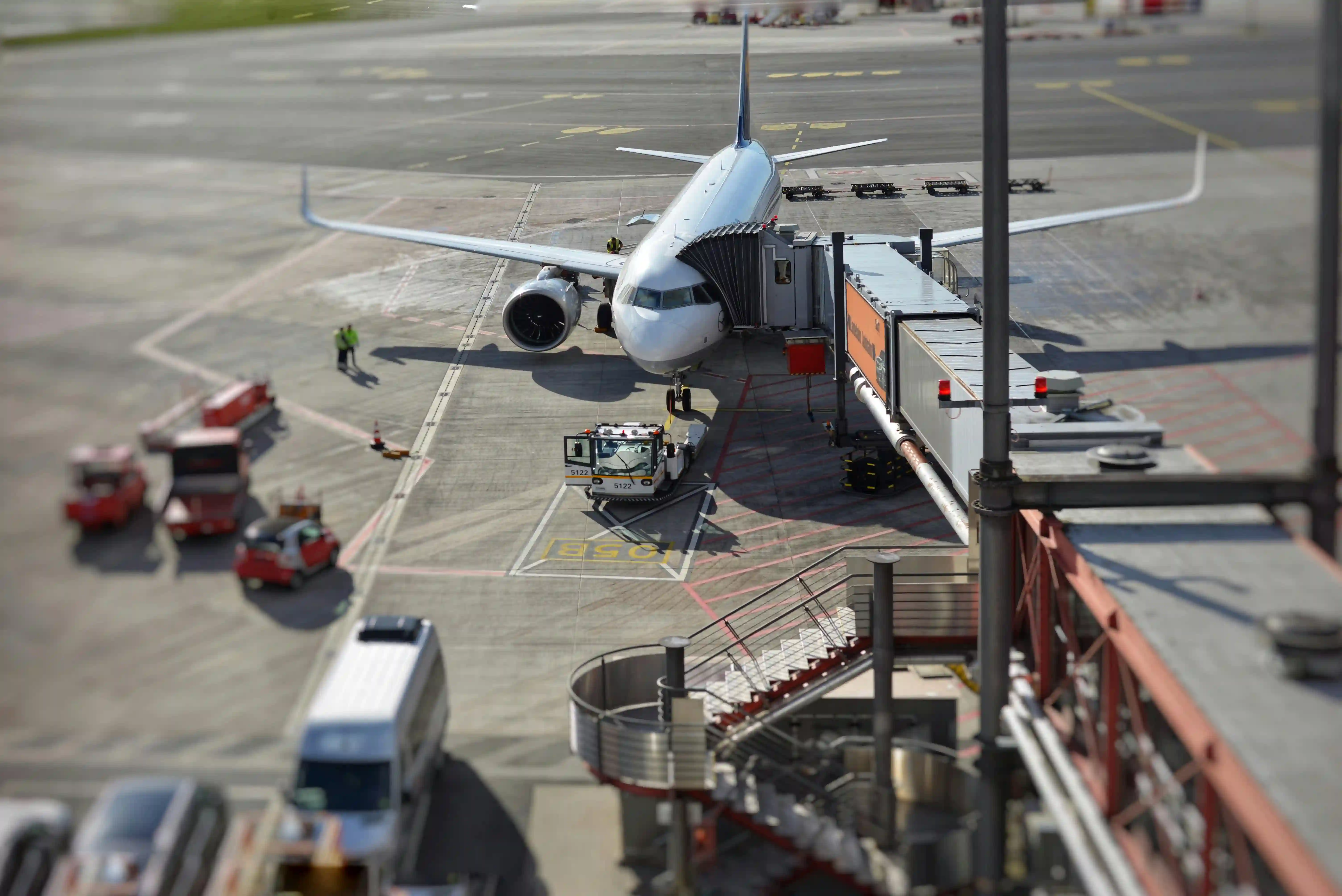 passerelle d'embarquement