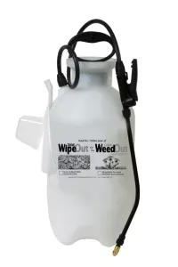 handheld sprayer with a long nozzle, hose, and adjustable strap