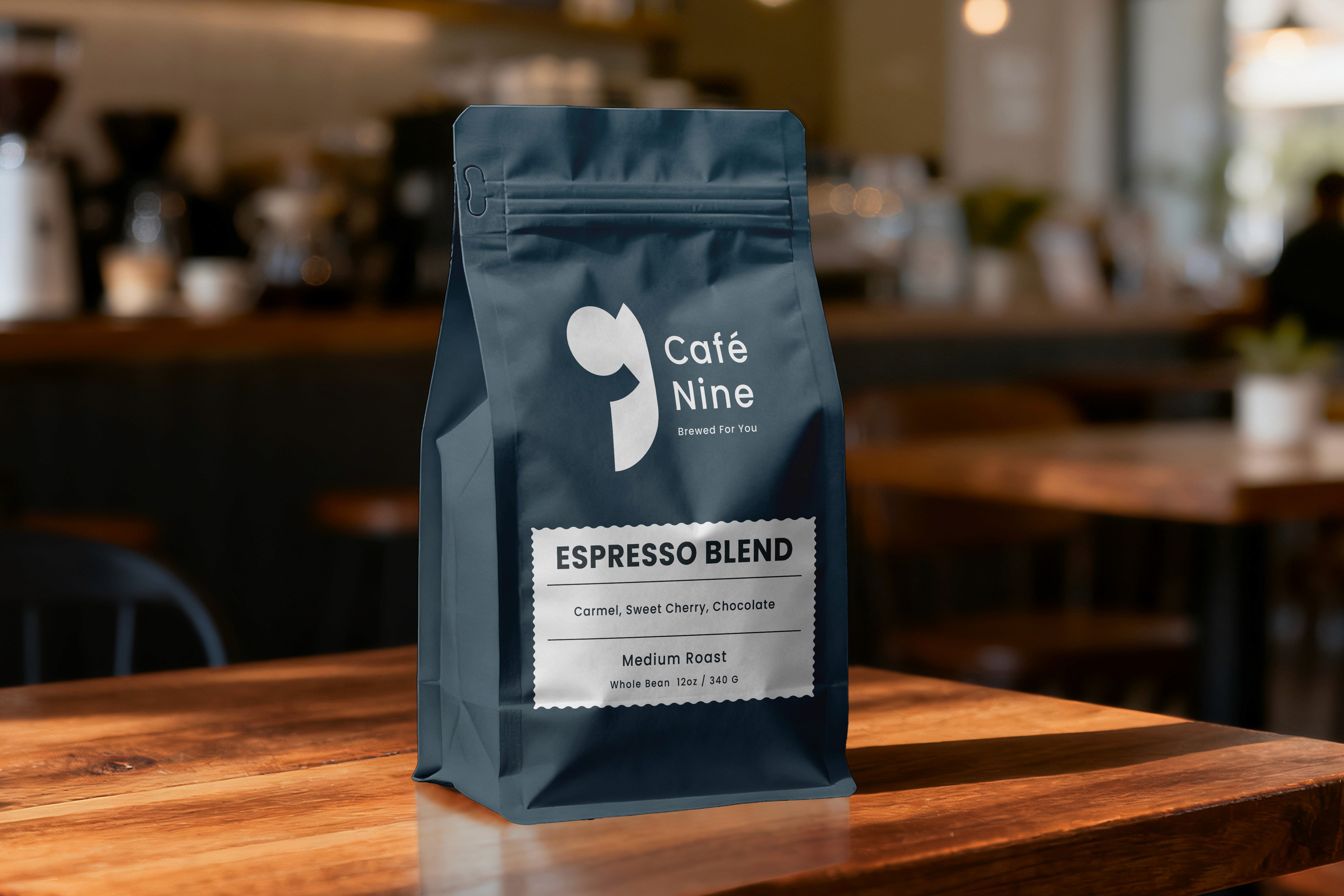 Blue Espresso Bag