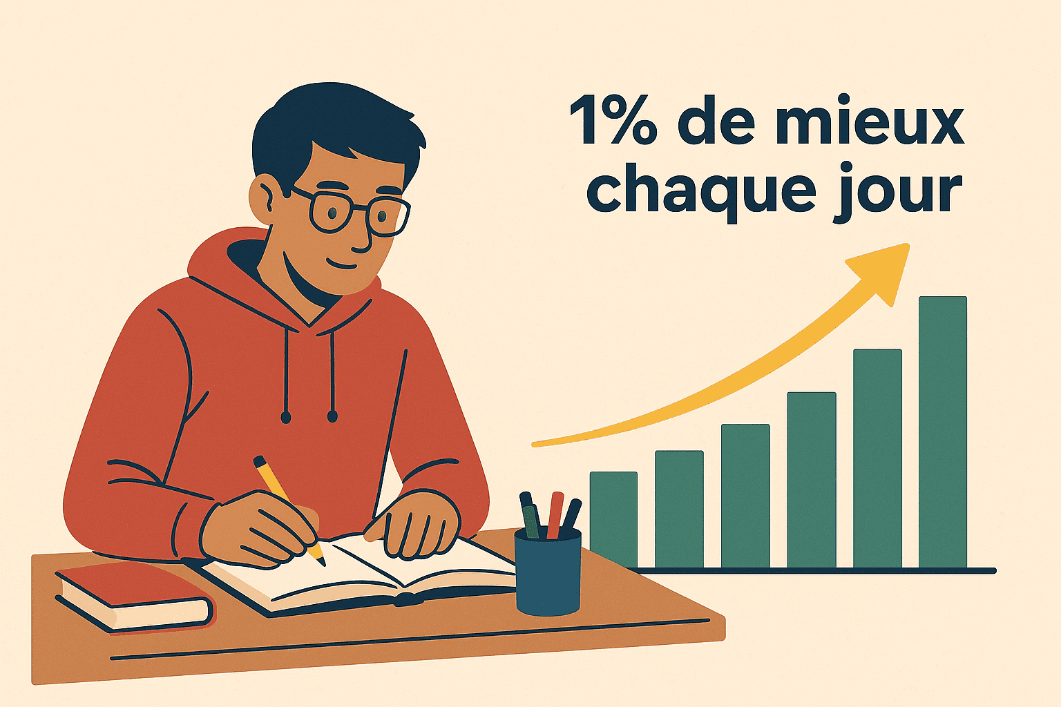 La règle du 1% : micro-améliorations quotidiennes pour des gros résultats