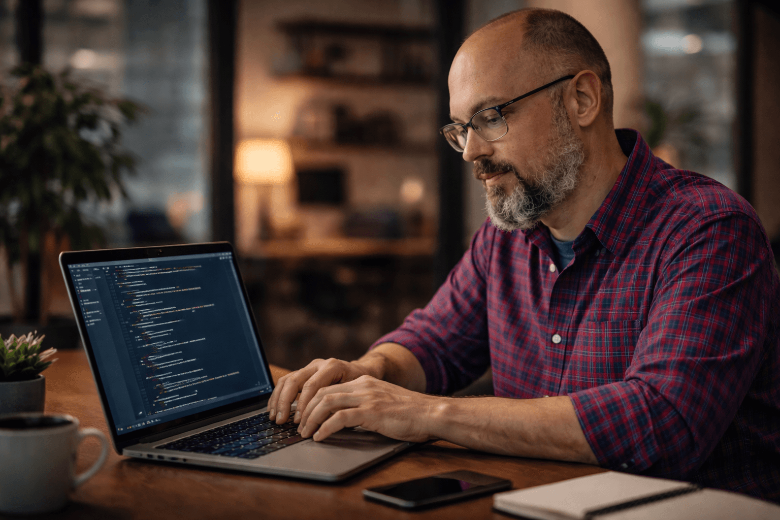 A silhouette of a person standing amidst vibrant swirling colors of teal and orange.