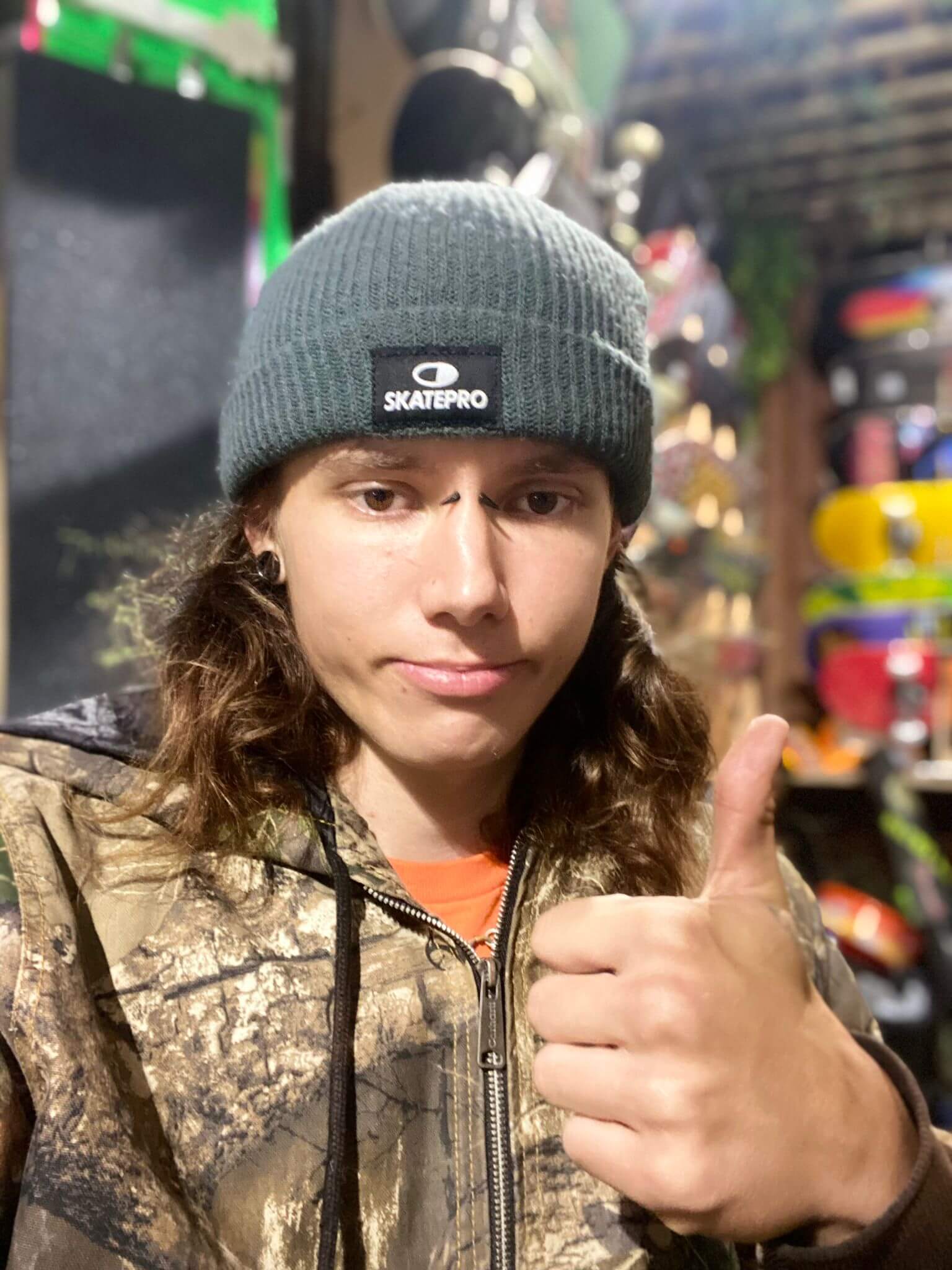 Michael – team rider at The Skate Farm indoor skatepark in Haywards Heath
