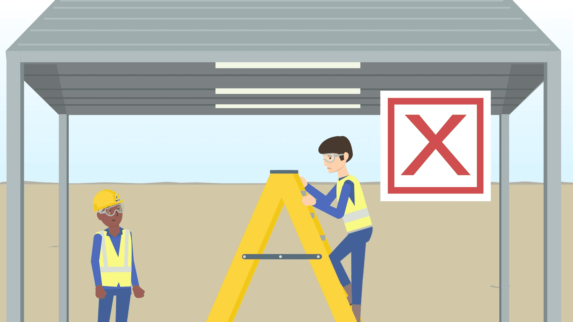 Ladder safety elearning