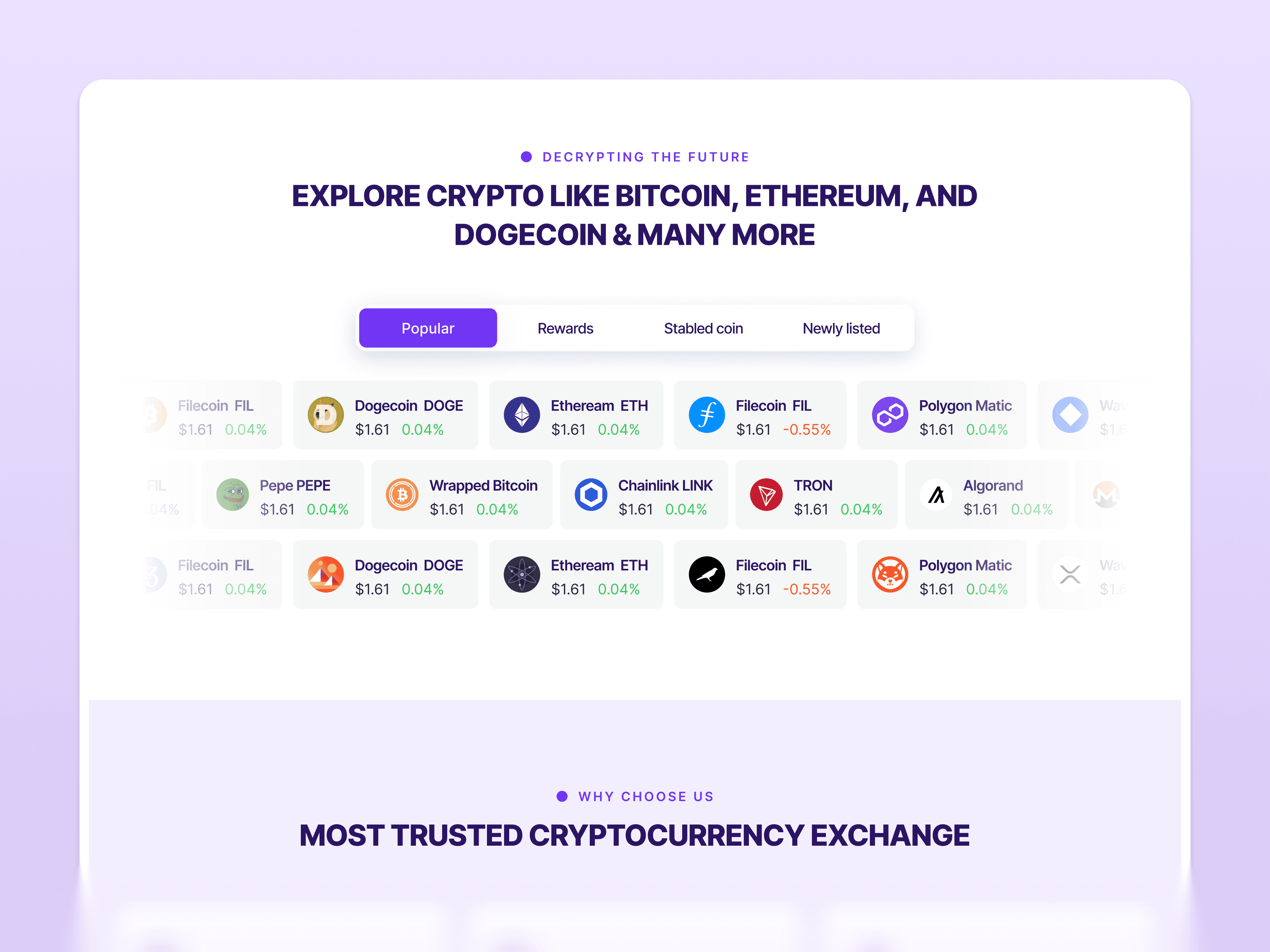 Webflow Crypto Template for Web3 & Blockchain Projects
