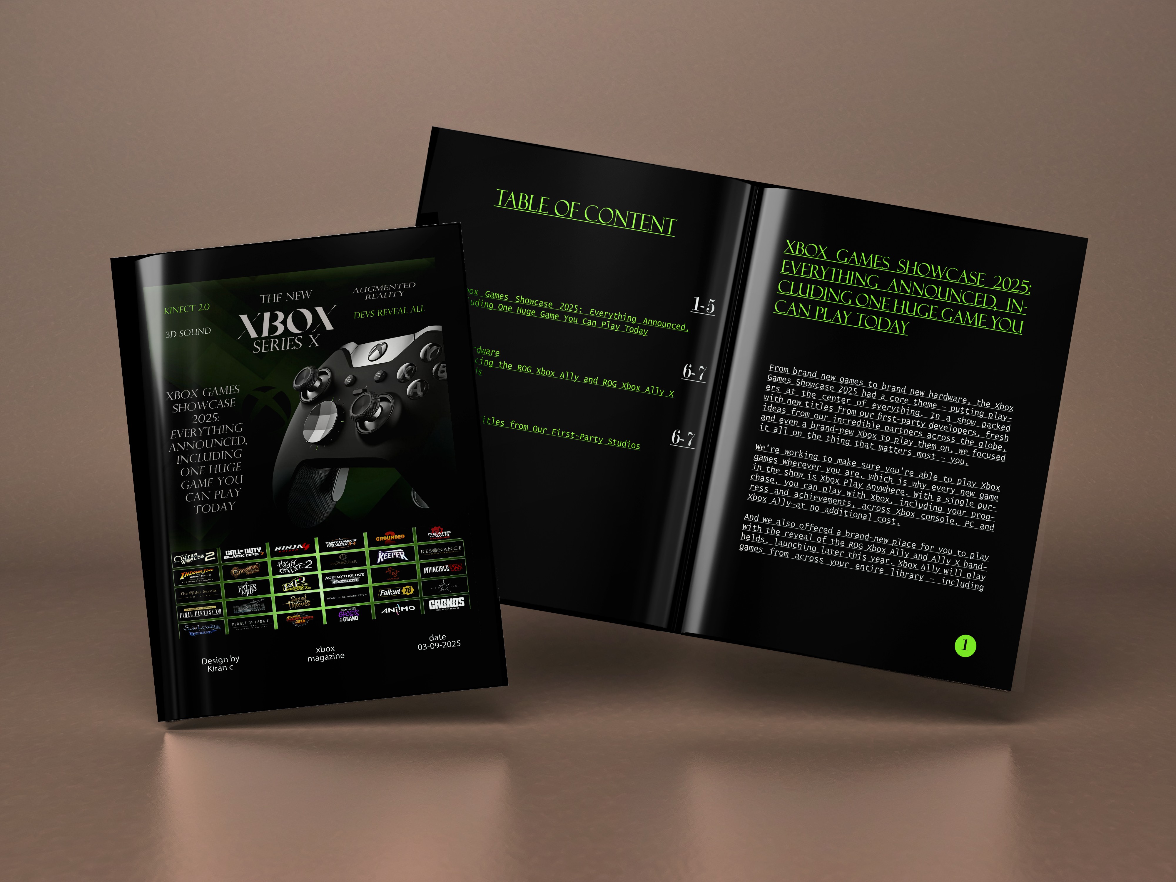MAGAZINE DESIGN