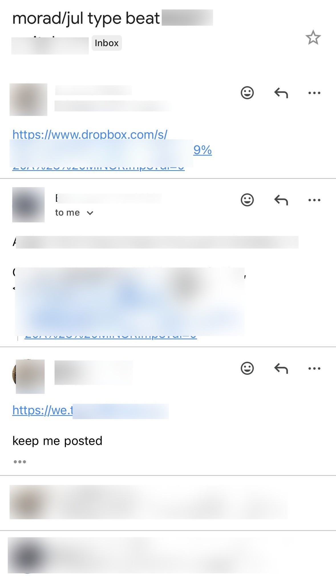 Artisium reply screenshot 4, original redactions preserved