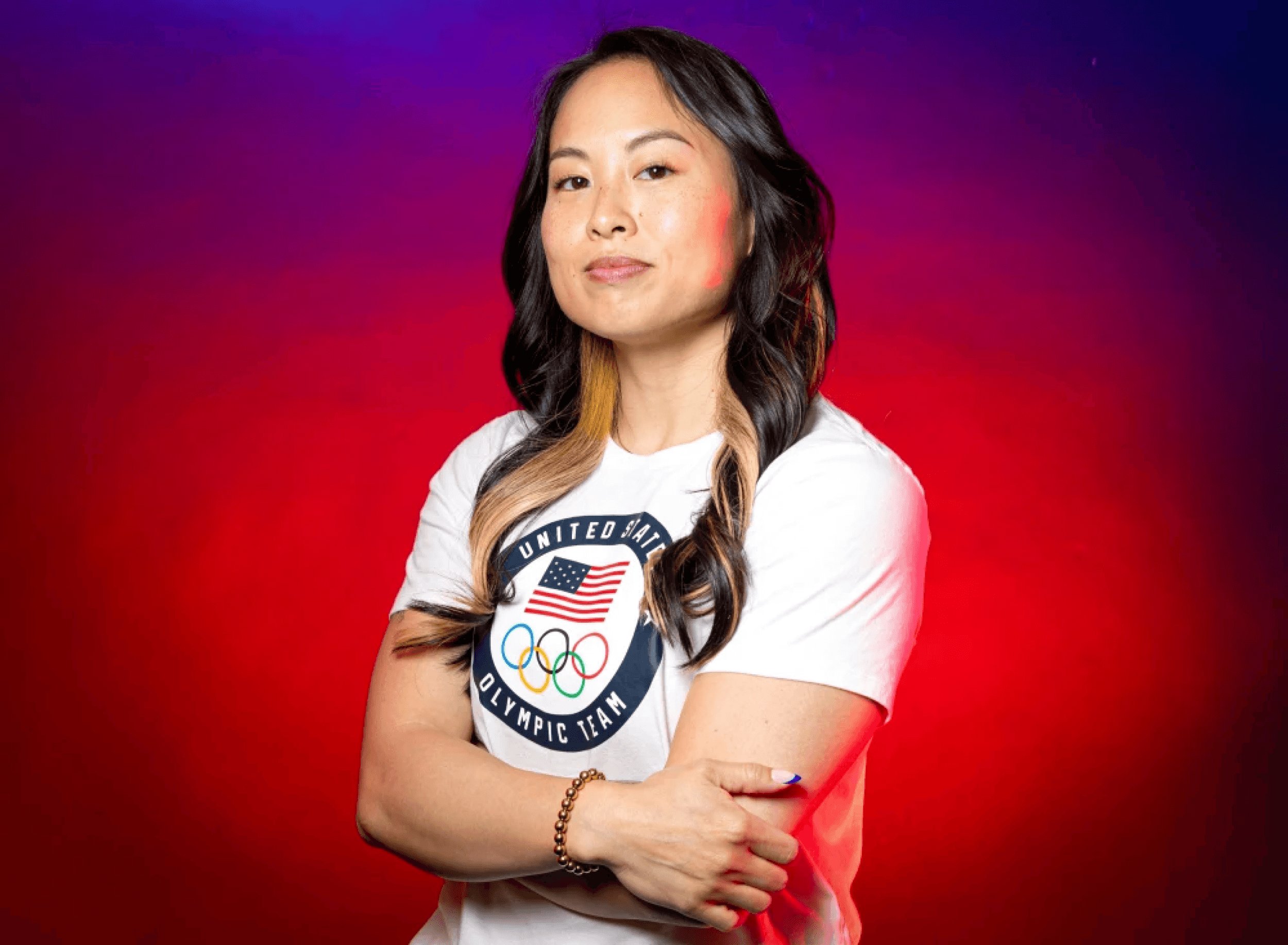 Sunny Choi,  Credits: NBC News; Mike Coppola / Getty Images  