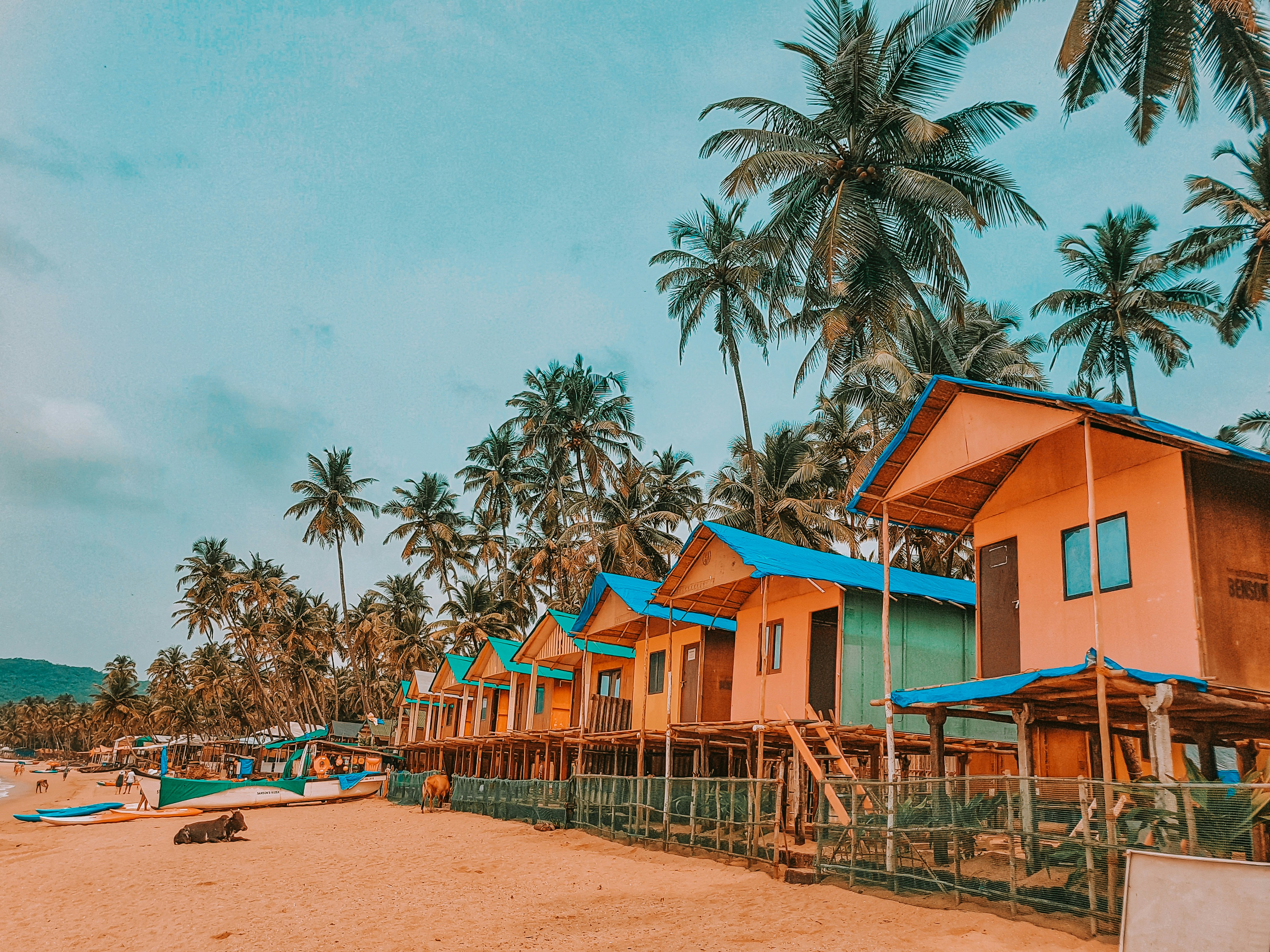 beach houses Goa India